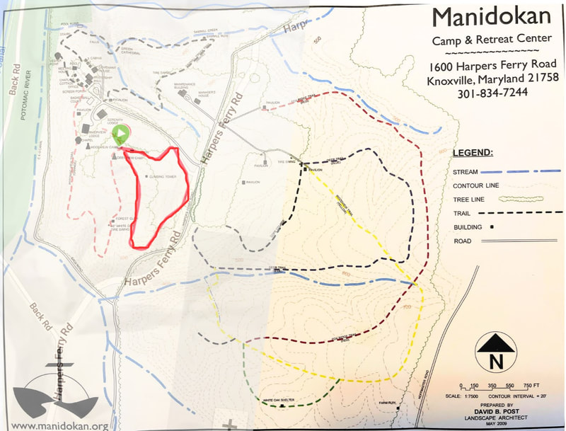Last One Standing Backyard Ultra Marathon in Maryland - Course Map
